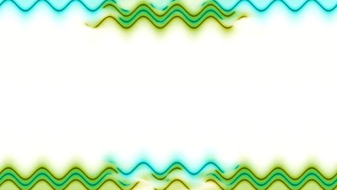 Abstract Wavy Border Stock Footage 284398331