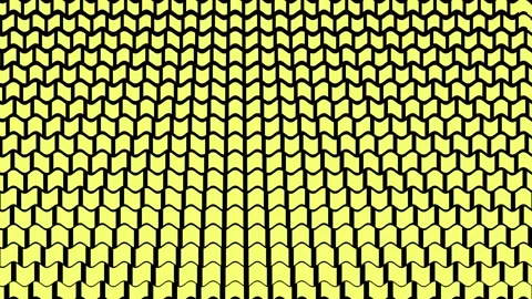 Abstract Wavy Chevron Tile Geometric Texture Loop Stock-Footage 337324666