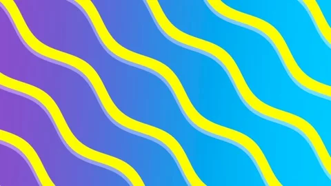 Abstract wavy color background. Loop 4k video. Business background. Stock Footage 165448353