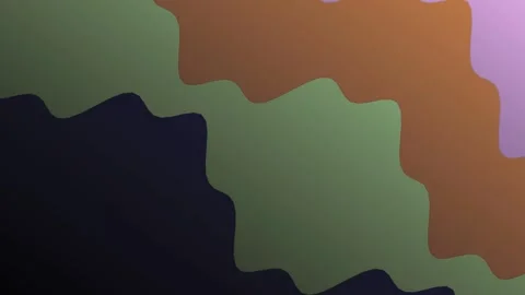 Abstract Wavy Colorful Gradient Background Loop Stock Footage 331352968