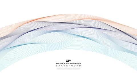 Abstract wavy colorful pattern cover background. illustration vector eps10 스톡 일러스트