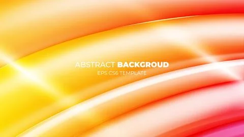 Abstract wavy colourful overly gradient background template Stock Illustration
