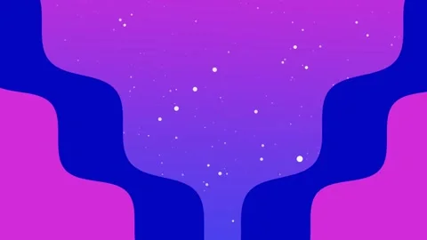 Abstract Wavy Cosmic Starry Background Animation Stock Footage 335667987