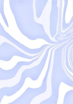 Abstract wavy delicate background in light blue colors Stock Illustration