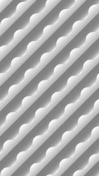 Abstract wavy diagonal pattern with 3D shadow texture Stock Illustration