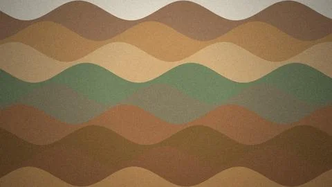 Abstract Wavy Earth Tones Pattern Background Ilustración de archivo