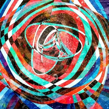 Abstract wavy elements background Stock Illustration