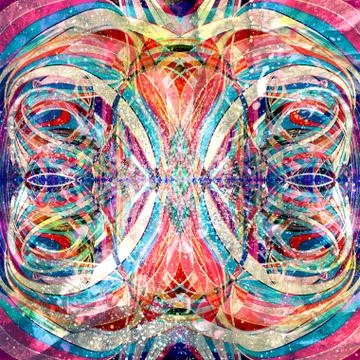 Abstract wavy elements background Illustrazione stock