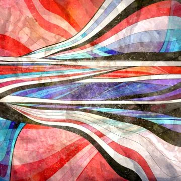 Abstract wavy elements background Stock Photos