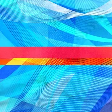 Abstract wavy elements background Stock Photos