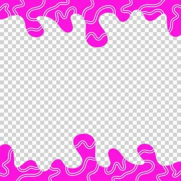 Abstract Wavy Frame Border Stock Photos