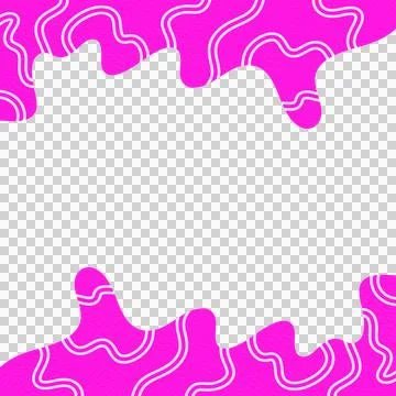 Abstract Wavy Frame Border Stock Photos