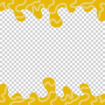 Abstract Wavy Frame Border 스톡 사진