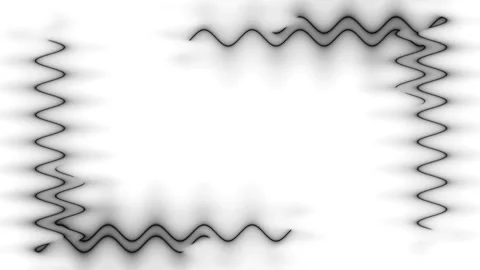 Abstract Wavy Frame Design Stock Footage 284391936