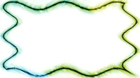 Abstract Wavy Frame Stock Footage 284395916