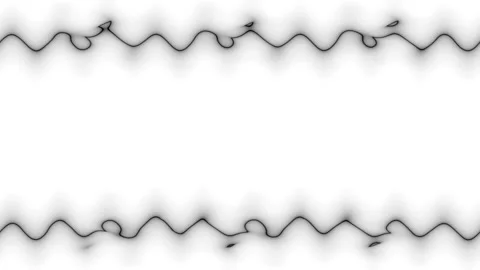 Abstract Wavy Frame Graphic Design Stock Footage 284391487