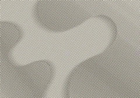 Abstract wavy geometric dynamic 3D dot pattern background and texture halfton Illustrazione stock