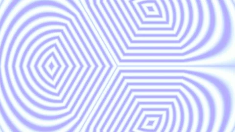 Abstract wavy geometric loop background with pastel gradient lines pattern Stock Footage 336773303