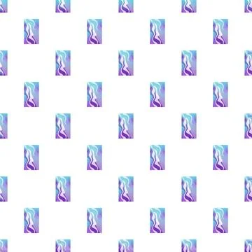 Abstract wavy geometric pattern seamless background Stock Illustration