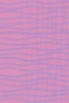 Abstract wavy geometric pattern in soft pink and lavender, creating a dream.. Illustrazione stock