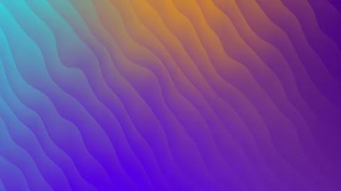 Abstract Wavy Gradient Animation Flowing Colorful Dynamic Motion Graphics Stock Footage 345383157