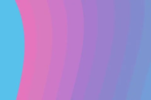 Abstract wavy gradient background blending blue, pink, and purple, creating.. Stock-Illustration