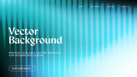 Abstract Wavy Gradient Background with Blue Ripple Effect, Modern Digital B.. Stock Illustration
