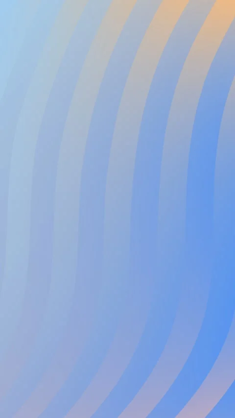 Abstract Wavy Gradient Background Loop with Soft Blue and Orange Tones Stock Footage 327502299