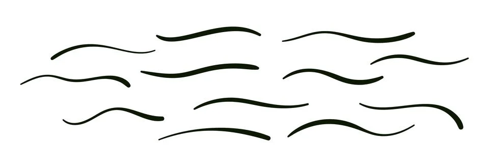 Abstract wavy gradient lines with fluid ribbon shapes, colorful 3D pattern, 스톡 일러스트