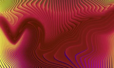 Abstract wavy gradient pattern Stock Illustration