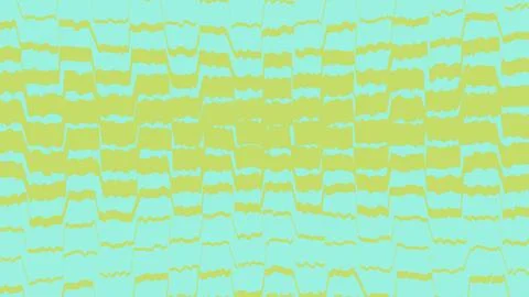 Abstract wavy grid pattern in light green and blue colors Illustrazione stock