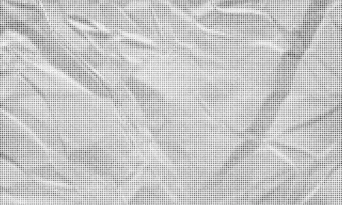 Abstract wavy halftone dot texture for creative graphic design backgrounds. Stock Illustration