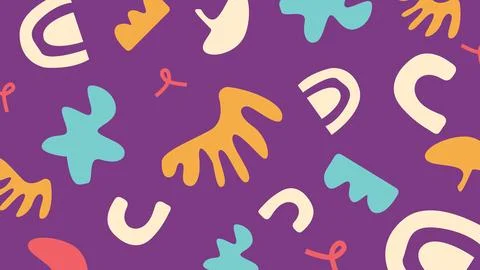 Abstract wavy handcut background Stock Illustration