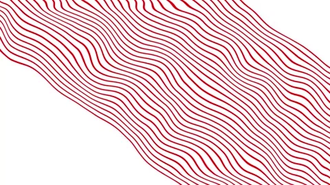 Abstract wavy line Background animated video Stock Footage 294696880