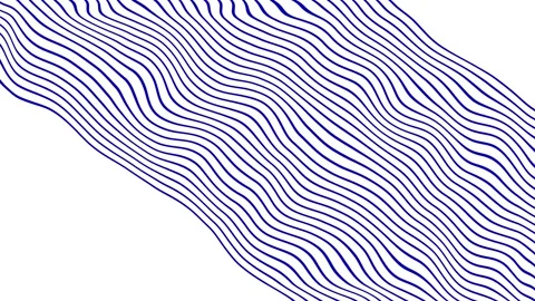 Abstract wavy line Background animated video Stock Footage 294696923