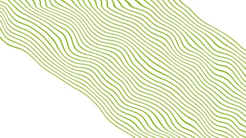 Abstract wavy line Background animated video Stock Footage 294696935