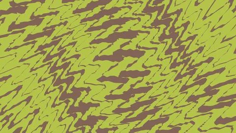 Abstract wavy line pattern in green and purple colors イラスト素材