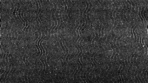 Abstract Wavy Line Pattern With Monochrome Optical Distortion and Retro Noise Stock Footage 335296099