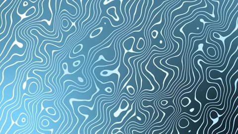 Abstract wavy line pattern with organic contour shapes creating a modern fl.. Stock Footage 339279895