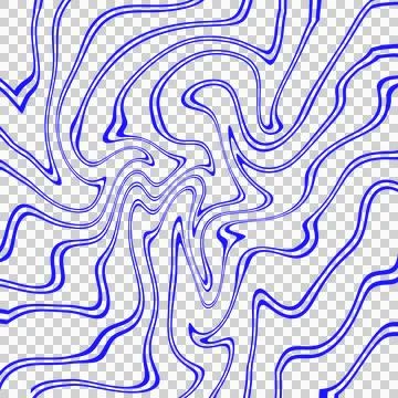 Abstract Wavy Line Pattern Foto stock