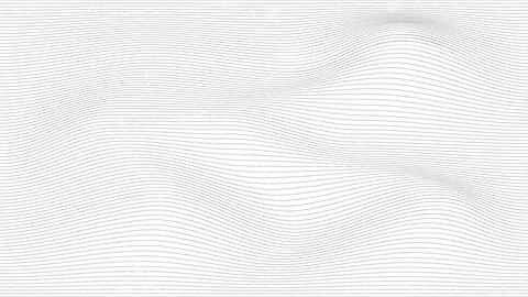 Abstract Wavy  Lined Vector Background Stock Illustration