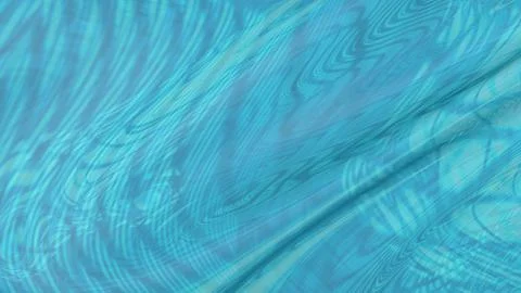 Abstract wavy lines 3D. Stock Illustration