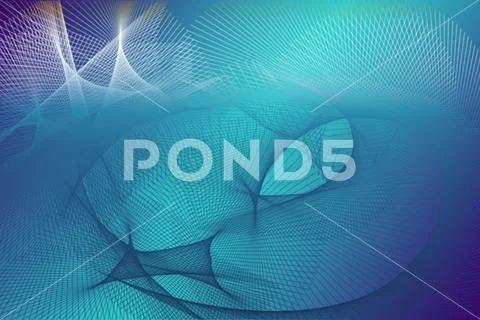 Abstract Wavy Lines background colorful showcasing flowing PSD-Vorlage