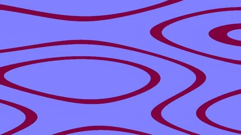 Abstract Wavy Lines Background Pattern Flowing Curve Graphic Design Stock Footage 341058376