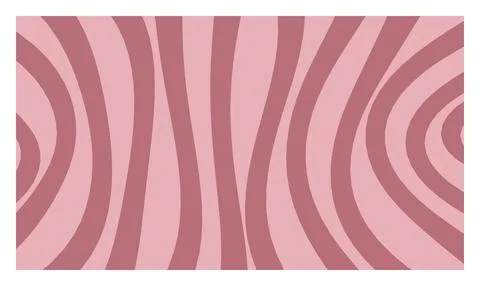 Abstract wavy lines background in pink tones, soft texture for feminine desig Stock Illustration