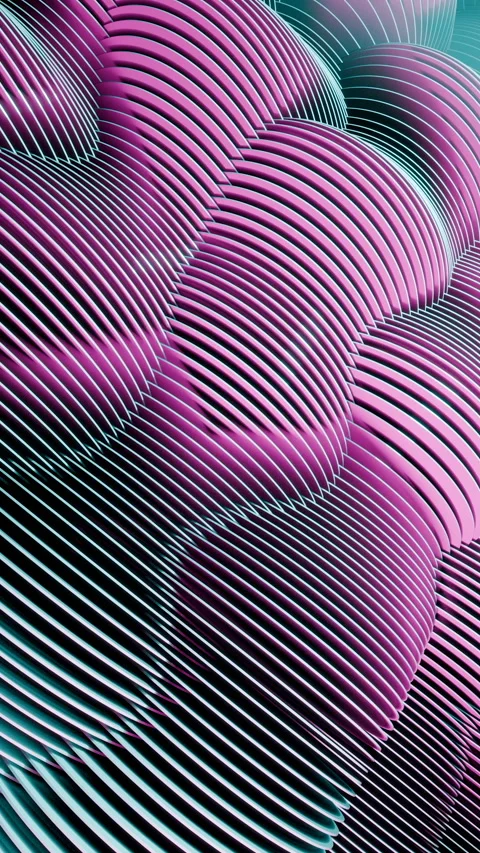 Abstract wavy lines creating organic shapes Stock Footage 319409680