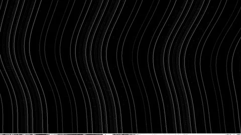 Abstract wavy lines in dark background with copy space and subtle light Stock Footage 346707076