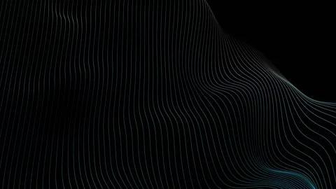 Abstract Wavy Lines Vidéo 239070600