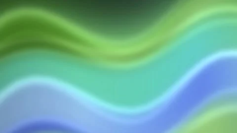 Abstract Wavy Lines in Green Blue Hues. Stock Footage 328998750