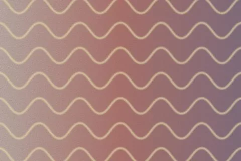 Abstract wavy lines pattern background illustration with grainy noise texture Stock Illustration
